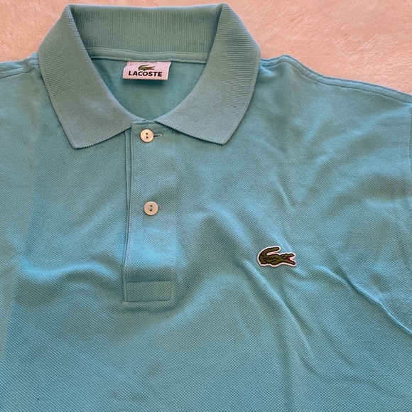 Lacoste mens 2 button polo in Lacoste size 5 - Picture 3 of 4